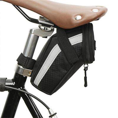 hot Bicycle Saddle Bag 3D Shell Rainproof Reflective Shockproof Cycling Bike Tube Rear Tail Seatpost Bag Bike Accessories new