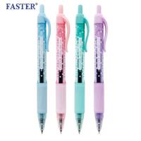 ปากกา Faster CX717-FAN Gel pen ปากกาเจลด๊อทตี้ 0.5mm. (1ด้าม)