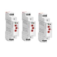 3X GRT8-M1 On Off Time Delay Relay 16A AC/DC12V-240V Multifunction Din Rail Automatic Timer Relay