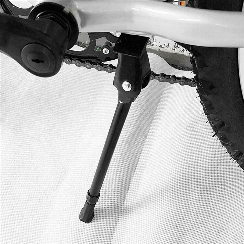 NEW Mountain Bike Bicycle Side Kickstand Prop Kick Stand Rubber Foot Adjustable 
