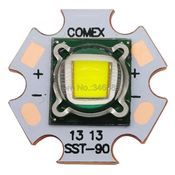 30วัตต์-luminus-sst-90-sst90เย็นสีขาว6500พัน-7000พันสีฟ้า455nm-พลังงานสูง-led-หลอดไฟ3-2-3-4โวลต์5-7a-สำหรับเวทีแสง