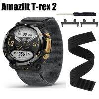 NEW Watchband for Amazfit T-Rex 2 T Rex Trex 2 Strap Nylon Watch Band Hook Look Soft belt Bracelet