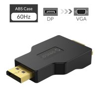 【The-Best】 ช่องแสดงผลไปยัง1080P ตัวแปลง VGA HDMI 4K 60Hz HDMI DP ตัวผู้ไปยังอะแดปเตอร์ตัวเมียสำหรับ Mac Air TV โปรเจ็คเตอร์