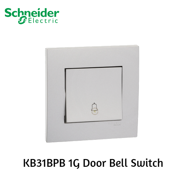 Schneider [KB31BPB] 1G Door Bell Switch Lazada