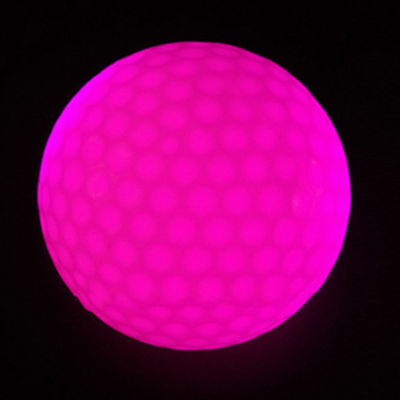 Laogeliang แสงไฟเรืองแสง LED กอล์ฟบอลเรืองแสงในลูกเล่นกอล์ฟมืด