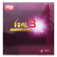 Original DHS Hurricane 3 Tacky-Speed ยางปิงปองยางปิงปองพร้อมรหัสความปลอดภัยจัดส่งฟรี