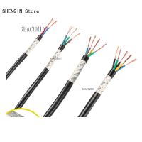 (Speedy electronic)สายพ่วง22AWG แกน2/3/4/5,สายพ่วงสายเคเบิลหุ้มฉนวนพีวีซีเส้นลวดอ่อน5ม. ทนต่อการดัดทองแดงที่ทนต่อการกัดกร่อน