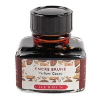 J HERBIN Perfumed ink 30ml Amber fragrance cocoa(C13746T)/น้ำหมึกสำหรับปากกาหมึกซึมมีกลิ่นหอม กลิ่นโกโก้ แบรนด์ J HERBIN