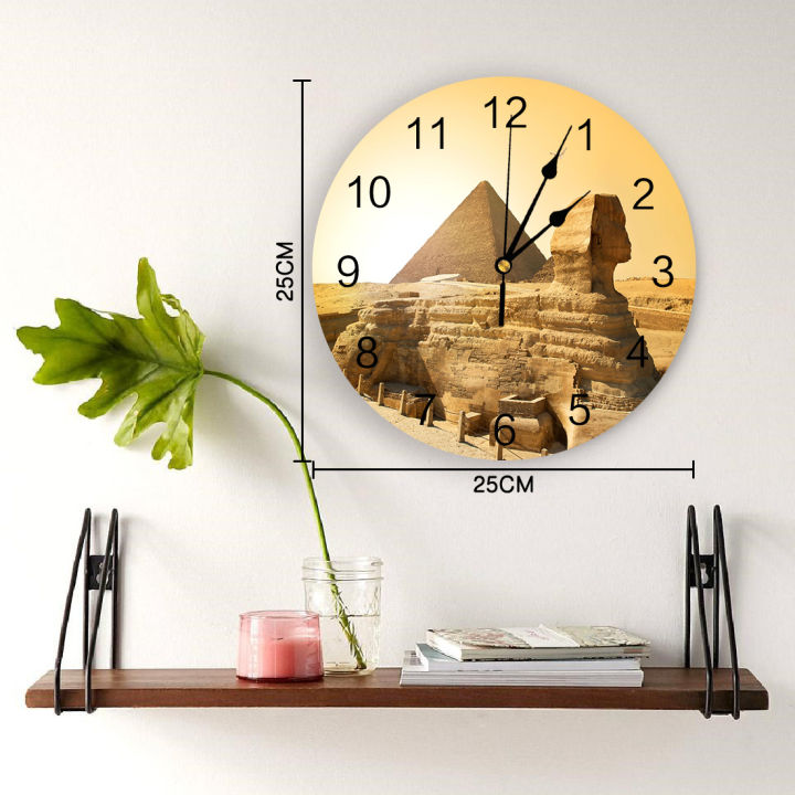 egyptian-pyramids-wall-clock-kitchen-home-living-room-decorative-kitchen-wall-decor-hanging-clocks