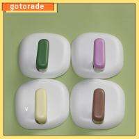 GOTORADE 4Pcs อุปกรณ์ติดผนัง ตะขอในห้องน้ำ ไม่มีการเจาะ ทนทานสำหรับงานหนัก ตะขอติดผนัง ใช้งานได้จริง อเนกประสงค์อเนกประสงค์ ตะขอแบบเหนียว ที่แขวนในห้องน้ำ