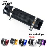 R-EP Universa Racingl Car Cold Air Intake Hose 3.5inch Air Inlet Tube Engine Ducting Feed Intake Pipe Induction Kit Flexible