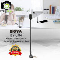 ลดล้างสต๊อก** Boya Microphone BY-UM4 ( Omni directional Condenser Microphone 3.5mm )