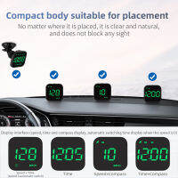 Universal Vehicle HUD Display Overspeed Reminder Mobile Heads UP Display Fatigue Driving Reminder For All Cars Car Accessories