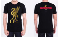 [พรีเมี่ยม] เสื้อแชมป์ ลิเวอร์พูล พรีเมียร์ลีก Liverpool Champ Premier League (ผ้าคุณภาพดี ผ้าcotton100, สกรีนแบบเฟล็ก PU)