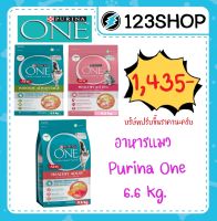 Purina ONE เพียวริน่าวัน 6.6kg สูตรแซลม่อน , แมวเลี้ยงในบ้าน, ลูกแมว / Salmon , Indoor , Kitten