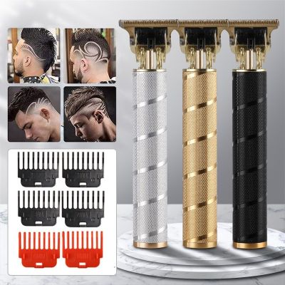 USB T9 Hair Clipper Professional Electric hair trimmer Barber Shaver Trimmer Beard 0mm Men Hair Cutting Machine for Men Cordless