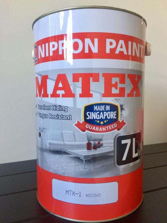 Nippon Paint Matex 7 Litre/ 20 Litre Emulsion Paint For Interior Walls ...