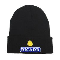 [Hana Clothing Store] ใหม่ Ricard Letter อบอุ่นถักหมวกถัก Soft Beanies คุณภาพสูงโครเชต์ Beanie ฤดูใบไม้ร่วงฤดูหนาวโครเชต์ Bonnet เย็บปักถักร้อยหมวก