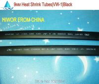 【cw】 20meters/lot 9MM Shrink Tubes Shrinkable Tubing Insulation Sleeving ！