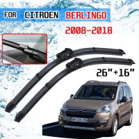 For Citroen Berlingo 2008 2009 2010 2011 2012 2013 2014 2015 2016 2017 2018 B9 Accessories Car Windscreen Wiper Blades Brushes