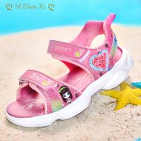 New Summer Girls Sandals Baby Party Princess Beach Shoes Soft and Comfortable Baby Shoes Summer Girls Sandals