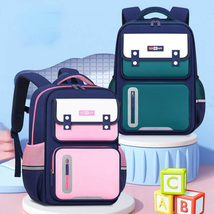 【Ready Stock】2023 School Bag For Kids Boy Girl Orthopedic School ...