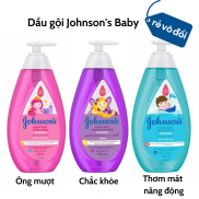 Dầu gội Johnsons Baby Óng mượt Chắc khỏe cho bé gái Thơm mát năng động cho