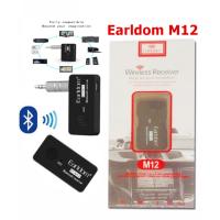 HOT** Earldom M12 อุปกรณ์รับสัญญาณBluetooth ใช้ได้ทั้งลำโพง หูฟัง เครื่องเสียงบ้านและรถยนต์ ส่งด่วน เครื่อง เสียง ติด รถยนต์ ชุด เครื่อง เสียง รถยนต์ ติดเครื่อง เสียง รถยนต์ เครื่อง เสียง รถยนต์ ฟัง ใน บ้าน