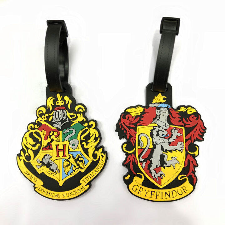 Gryffindor Slytherin badge luggage tag around Harry Potter Lazada PH