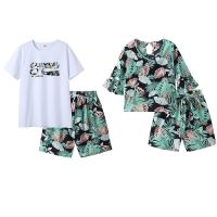 ﹊  Sanya beach sweethearts outfit suits summer wear T-shirt Thailand tourism take clothes fairy couple model of the seaside holiday