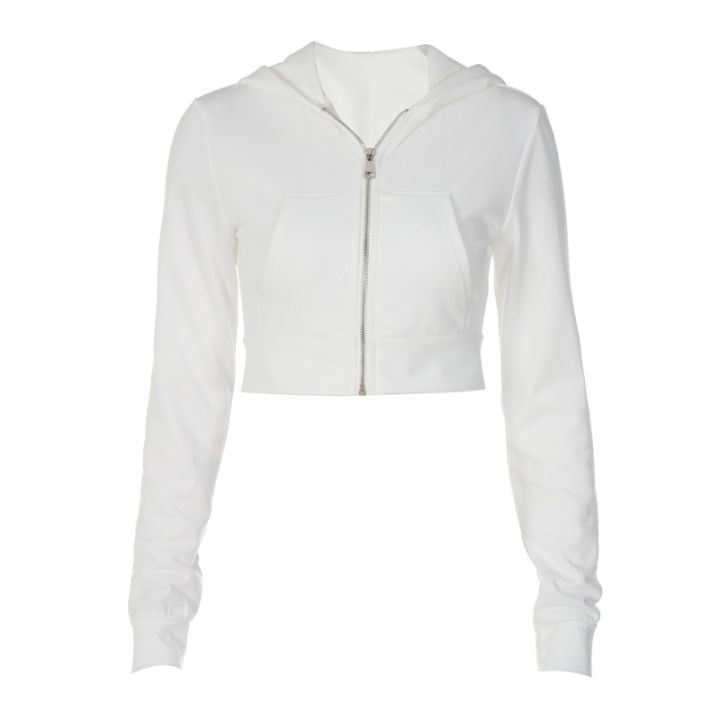 womens-spring-new-joker-accept-waist-with-a-hooded-coat-of-cultivate-ones-morality-short-waist-long-sleeve-cardigan-coat