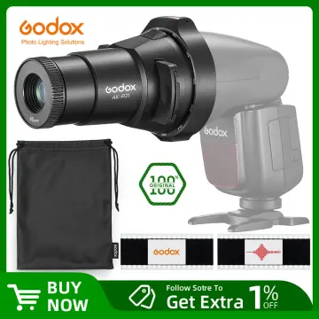 Godox V1N Flash Professional Camera Flash Speedlite Speedlight Round Head  Wireless 2.4G Fresnel Zoom for Nikon D5300 D750 D850 D7100 Z7Cameras