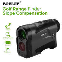 BOBLOV LF600AG w/ Slope Telescope Rangefinder 6X LCD 650หลา/กล้องโทรทรรศน์เรนจ์ไฟลาดกันสั่นสะเทือนตั้งแต่การล็อคธงเครื่องวัดความเร็วการสนับสนุนการสั่นสะเทือนธงล็อคระยะทางอุปกรณ์หาพิกัดวัดความเร็วสำหรับต้นกอล์ฟธงเสาอาคาร