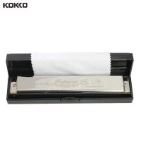 Harmonica 24หลุมPolyphonic Cที่มีสีสันหีบฮาร์โมนิก้าสีน้ำเงินสำหรับผู้เริ่มต้น