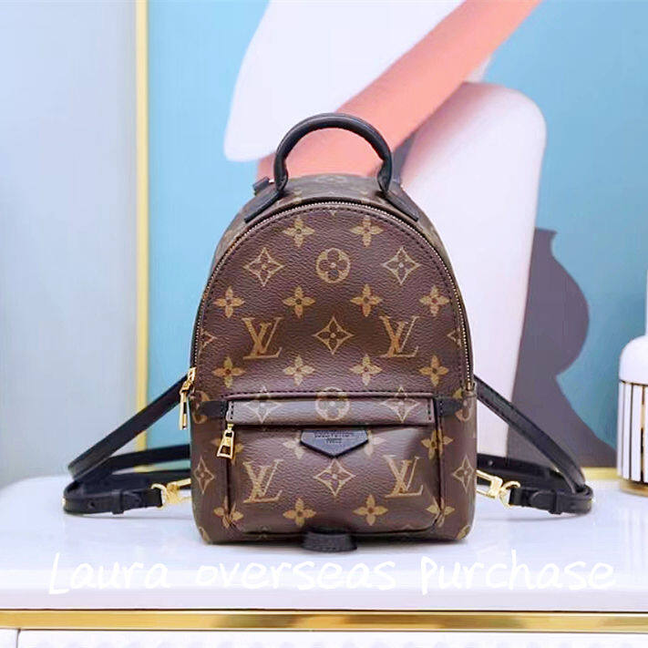 Louis Vuitton Ebene Reverse Monogram Coated Canvas Mini Palm Springs  Backpack Gold Hardware, 2021 Available For Immediate Sale At Sotheby's