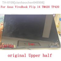 ◎ xianhaochen048906 14.0 fhd lcd touch screen digitador display led assembléia para asus vivobook flip 14 tm420ua tm420i tm420ia tp420 tp420ua