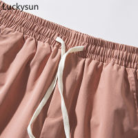 [Ready Stock] Korean Fashion Casual Shorts Men Elastic Band Jogging Fitness Beach Shorts