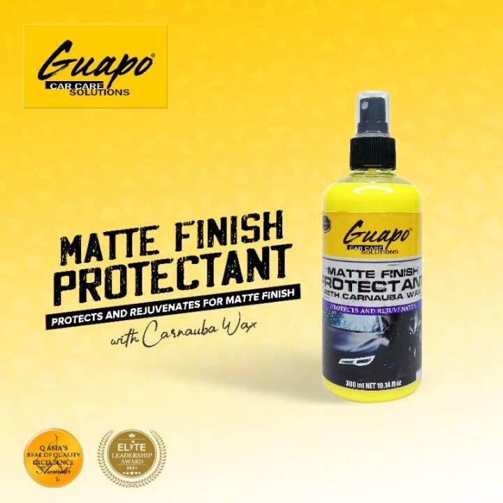 Guapo Car Care Solutions Matte Finish Protectant For Matte Motorcycle
