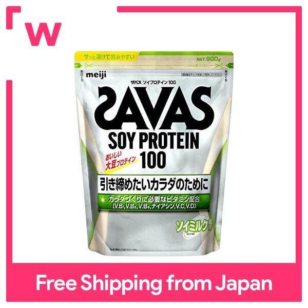 Meiji SAVAS Soy Protein 100 Soy Milk Flavor 900g Lazada PH