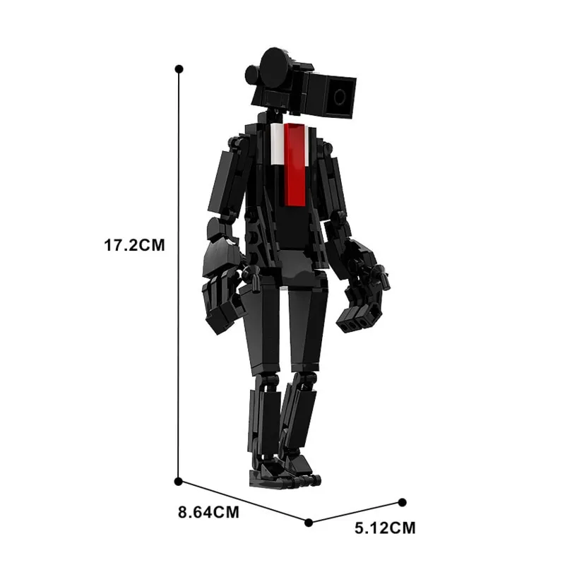 LEGO MOC Bricheadz: Fnaf 2: Withered: W.Foxy (2.0) by