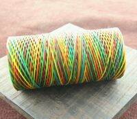 【YD】 handwork leather exclusive sewing thread hand stitched flat colorful wax 150D dedicated sew