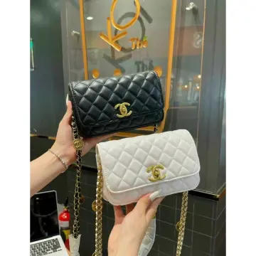Túi xách Chanel Flap Bag siêu cấp da bê hạt màu trắng size 20cm  AS2431   Túi Xách Nữ Túi Xách Đẹp Túi Xách Giày Dép Nữ  Bước Thời Trang