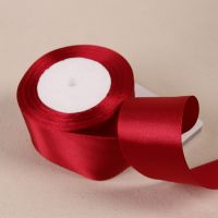 6mm 10mm 15mm 20mm 25mm 40mm 50mm Burgundy Single Face Satin Ribbons DIY Crafts Supplies Wedding Decoration Wine Red Ribbons Gift Wrapping  Bags