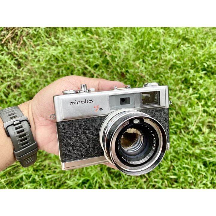 กล้องฟิล์ม-minolta-hi-matic7s-สวยเต็มระบบ