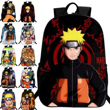 Toybags Bags Naruto: Shippuden Naruto and Kakashi Kids School Blue