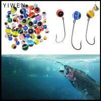 YIWEN 25pcs/set คละสี ทนทาน ชุด DIY 4mm 5mm 6mm 8mm คุณภาพสูง ตกปลา ภาษีแคโรไลนาริกส์ ฟิชอาย ลูกปัดตกปลาบิน รอกตกปลา