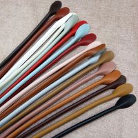 【CW】 1Pair Color Handles Leather Handbag Short Straps Sewing Accessories 32cm