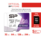 Thẻ nhớ Micro SD 32GB Silicon Power tốc độ cao 100MBs Micro SD UHS