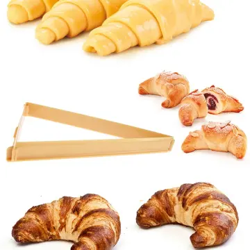 Croissants Cutter Stainless Steel Triangle Rolling Dough Cutter for Making  Croissant