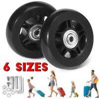 【CW】 1Set Luggage Suitcase Wheels With Screw Wear Mute Load-bearing 40/43/54/60/64/70mm Part